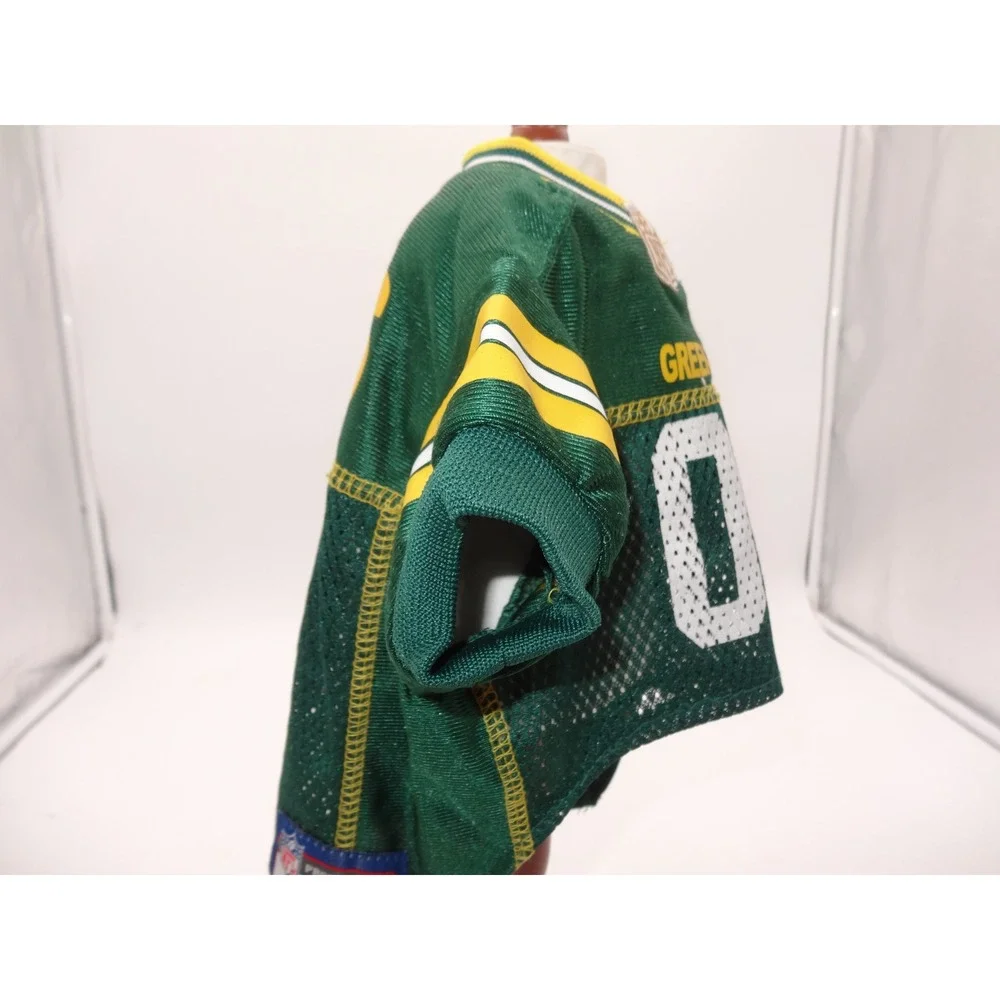 NFL Green Bay Packers Pet Jersey Green Yellow Mesh Dog Shirt Small
